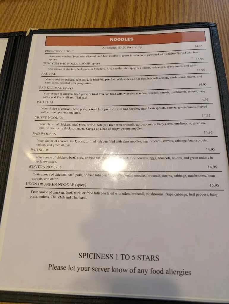 Menu_Thai Mango_Sandy, UT_image_old_2
