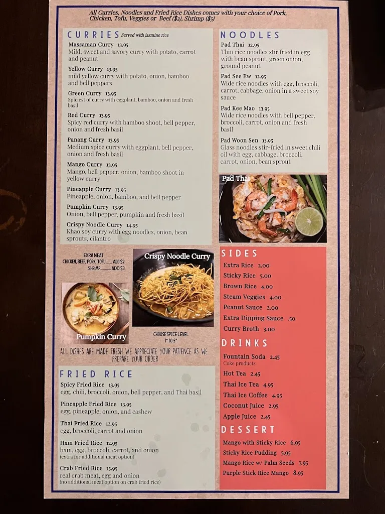 Menu_Thai Land_Sandy, UT_image_old_3