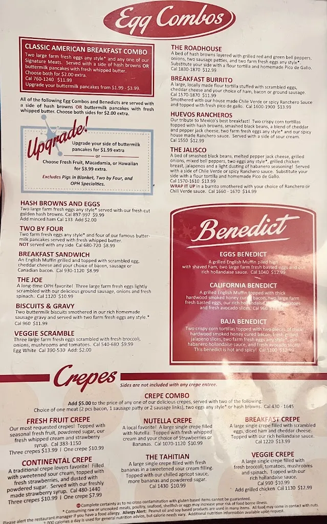 Menu_The Original Pancake House - Sandy_Sandy, UT_image_old_1