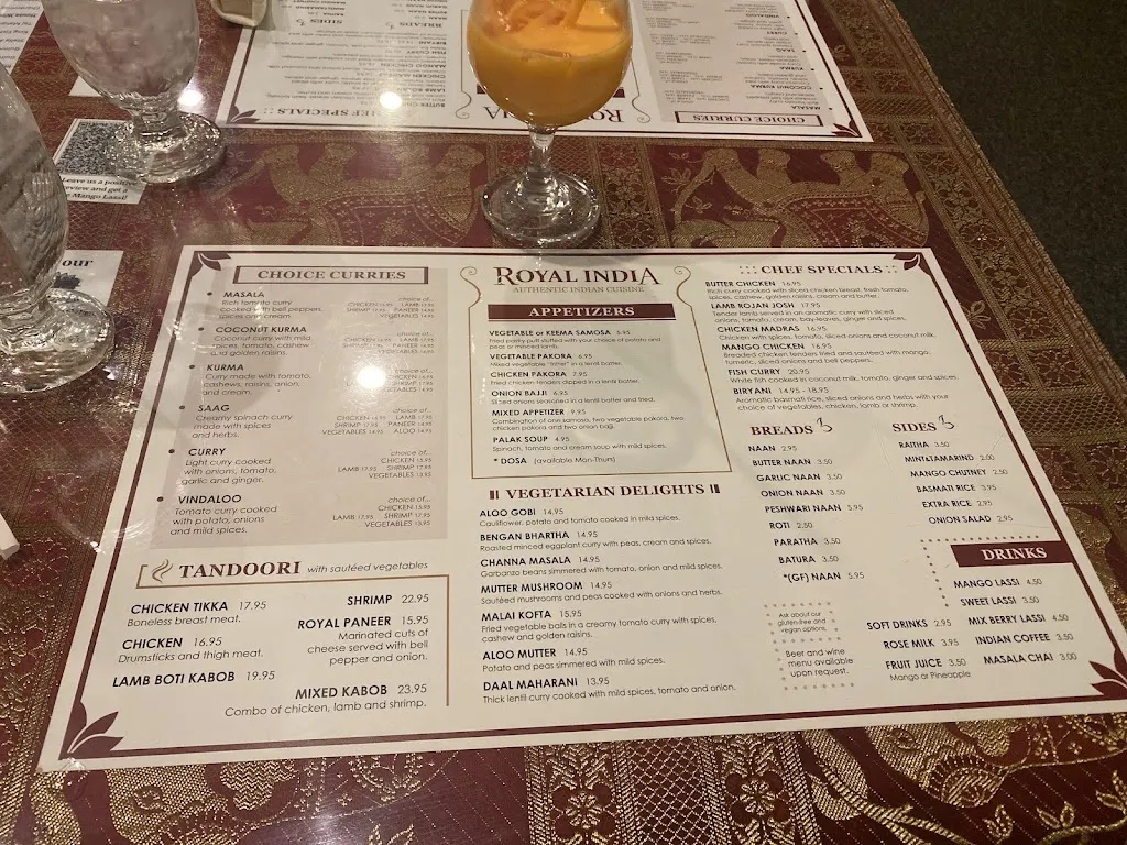 Menu_Royal India_Sandy, UT_image_old_1