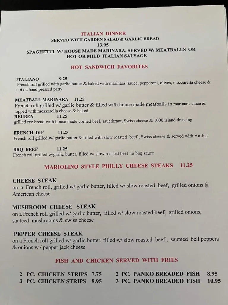 Menu_Mariolinos_Vernonia, OR_image_old_1