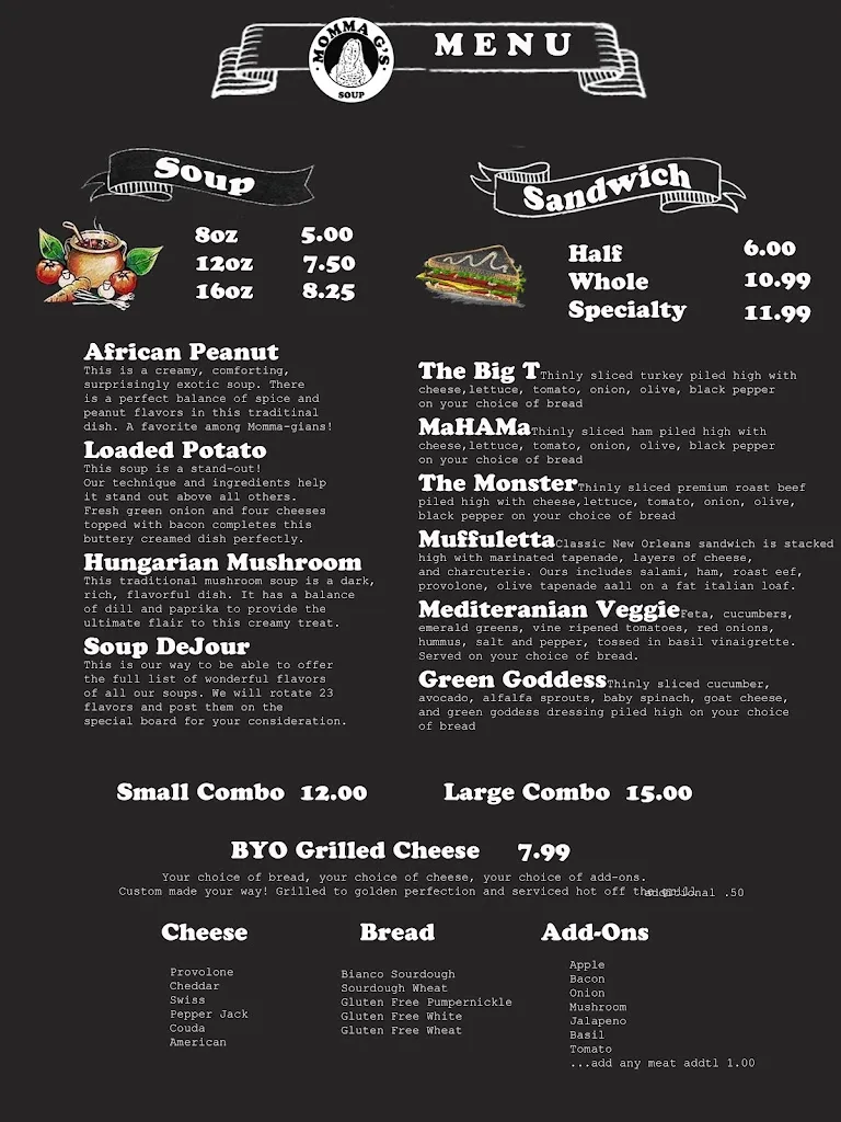 Momma G's Soup restaurant in Troutdale, OR