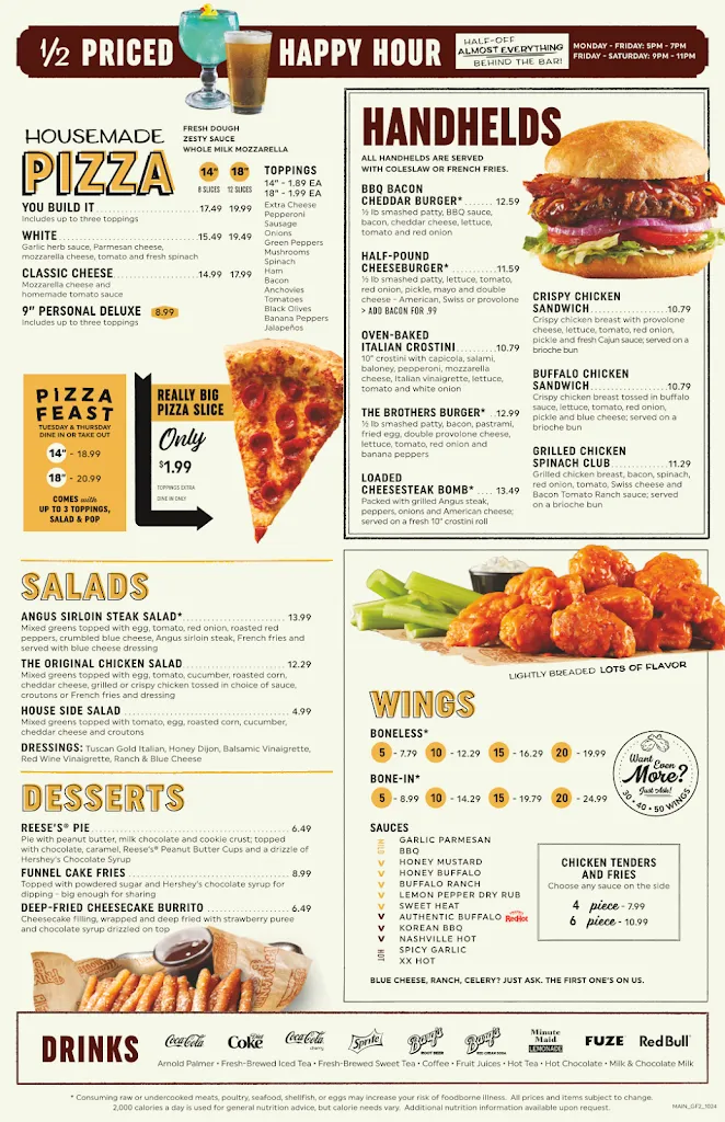 Primanti Bros. Restaurant and Bar_Allison Park, PA_menu_image_2