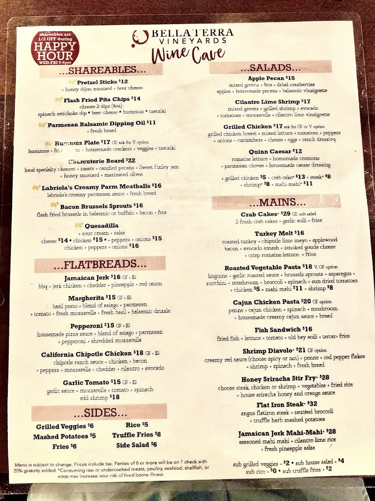 The Wine Cave_Allison Park, PA_menu_image_3