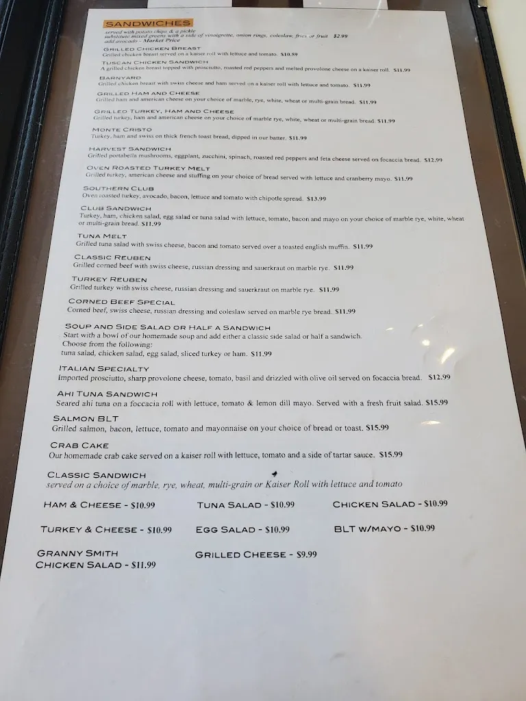 Menu_Nudy’s Cafe Audubon_Audubon, PA_image_old_1