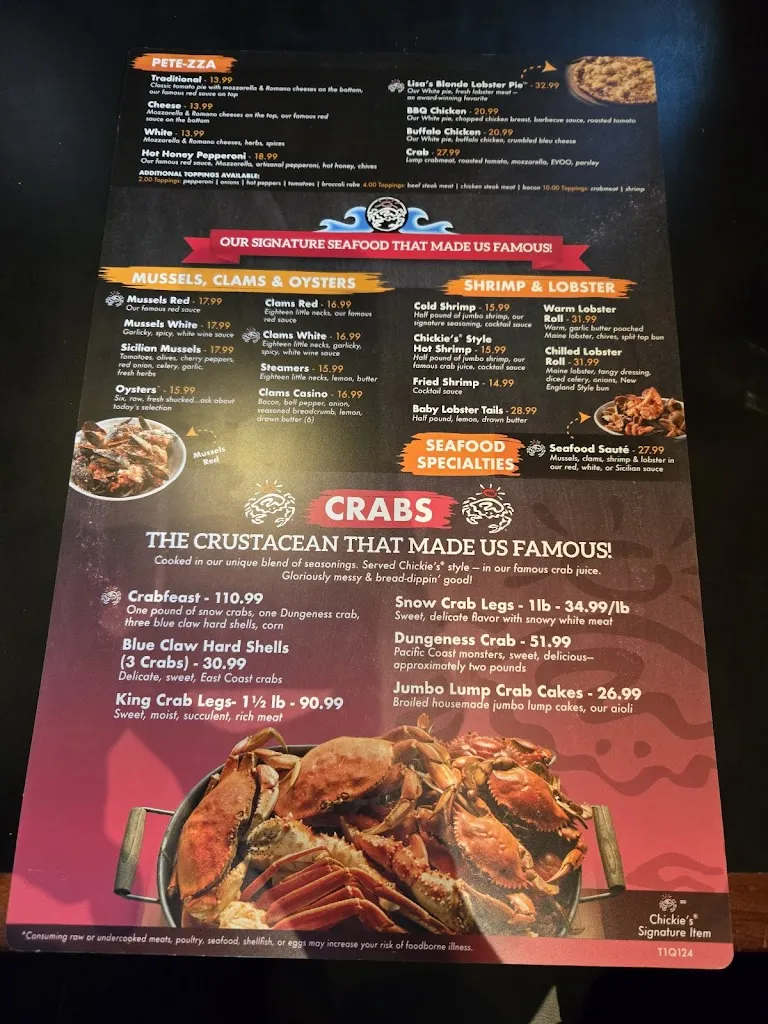 Menu_Chickie's & Pete's_Eagleville, PA_image_old_1