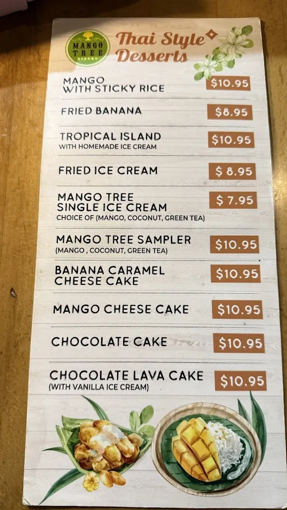 Menu_Mango Tree Bistro_Norristown, PA_image_old_2
