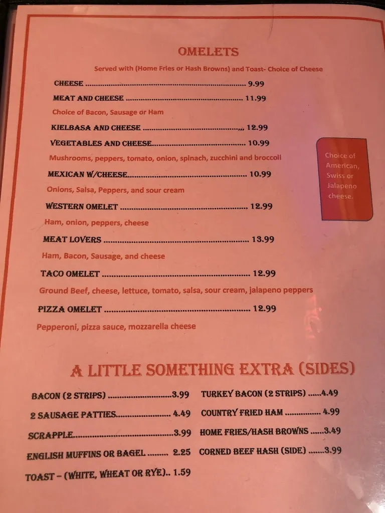 Tammy's Kitchen_Luzerne, PA_menu_imagen_2