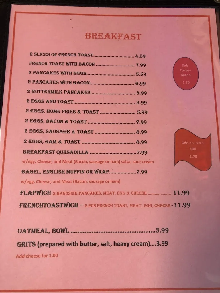 Tammy's Kitchen_Luzerne, PA_menu_imagen_3