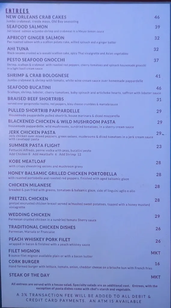 Menu_Cork Bar & Restaurant_Wilkes-Barre, PA_image_old_3