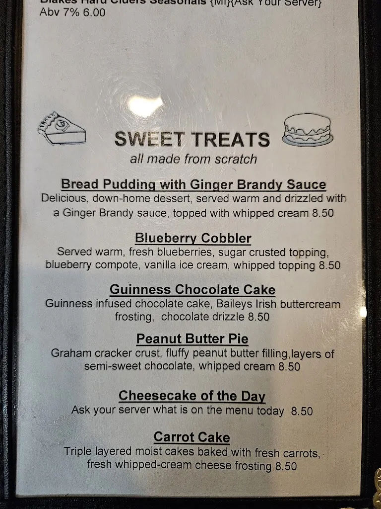 Menu_The Governors' Pub & Restaurant_Bellefonte, PA_image_old_2
