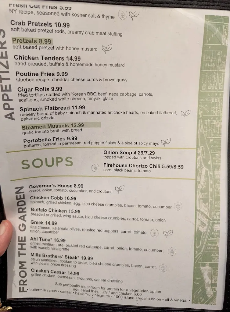 Menu_The Governors' Pub & Restaurant_Bellefonte, PA_image_old_3