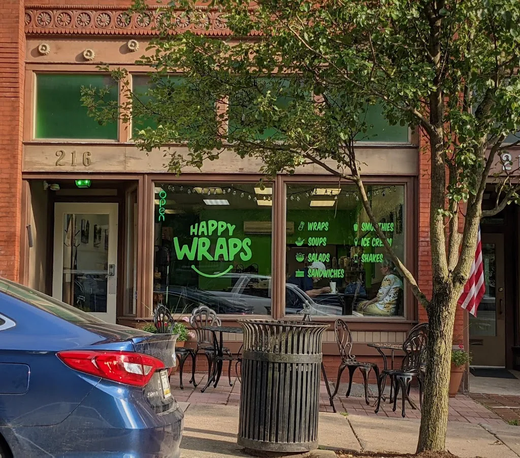 Happy Wraps restaurant in Bellefonte, PA