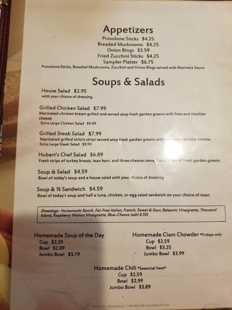 Menu_Towne Square Restaurant_Beaver, PA_image_old_2