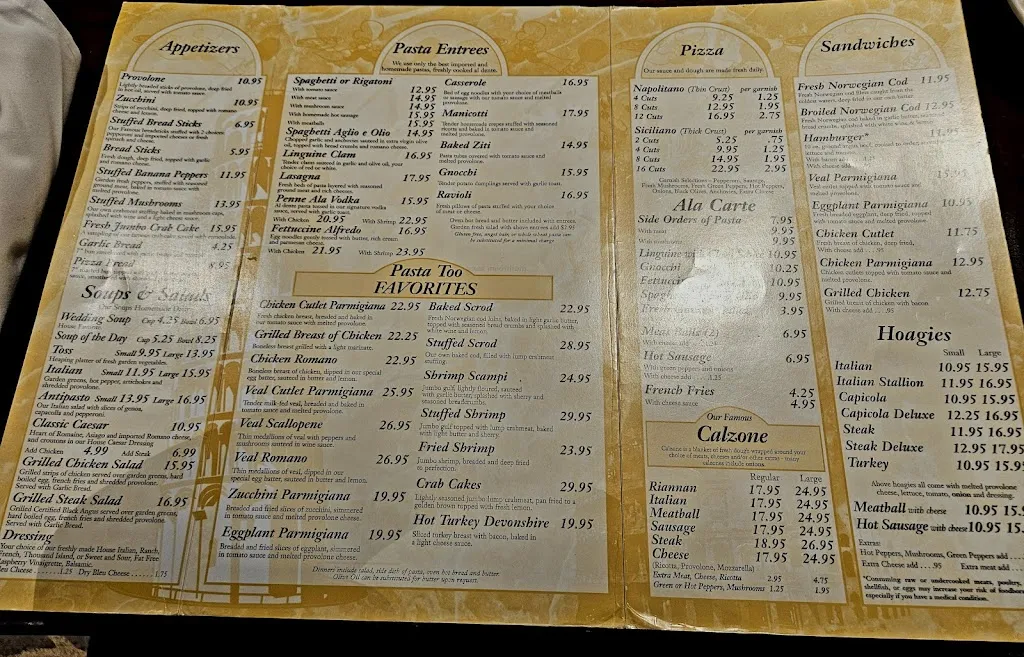 Menu_Pasta Too_Bethel Park, PA_image_old_3