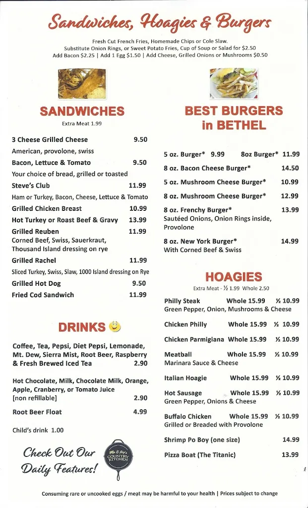 Menu_Ma and Pop's Country Kitchen_Bethel Park, PA_image_old_3