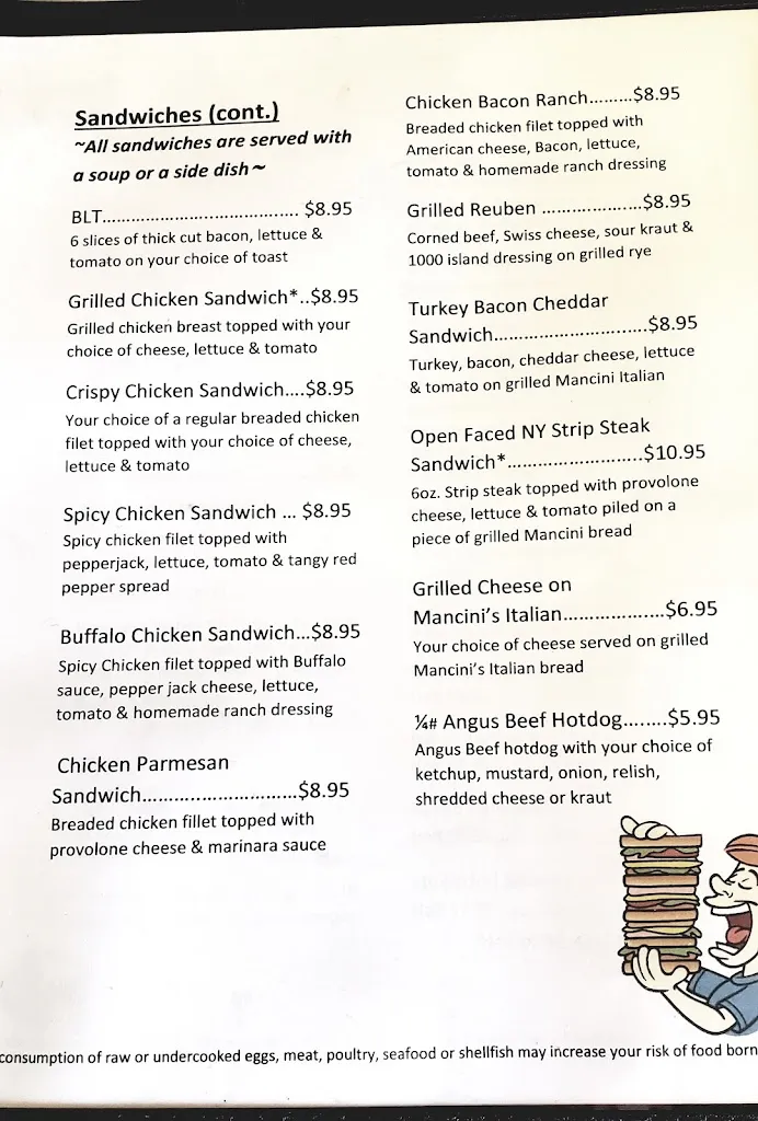 Menu_Lemonhead's Brightwood Grille_Bethel Park, PA_image_old_2