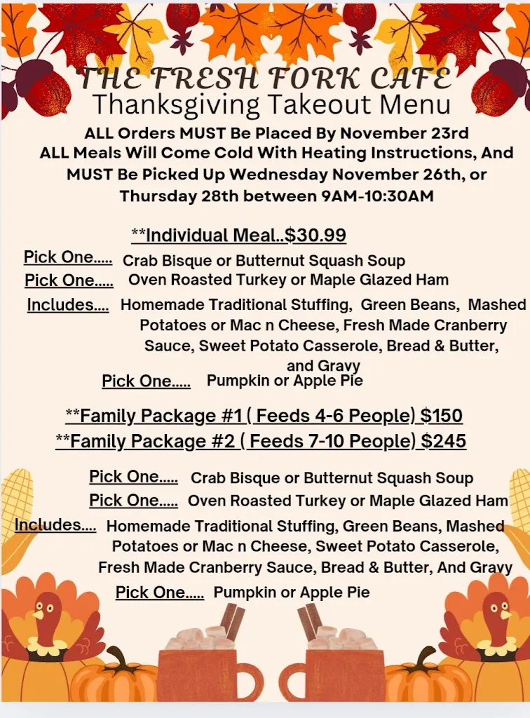 Menu_The Fresh Fork Cafe_Bethel Park, PA_image_old_1