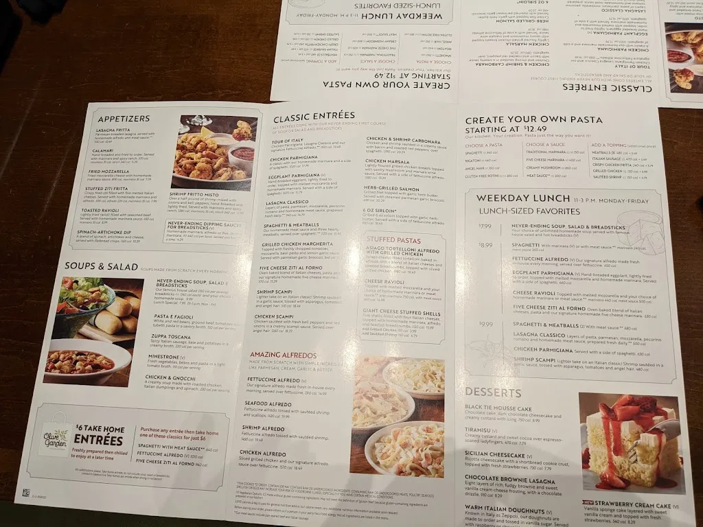 Menu_Olive Garden Italian Restaurant_Bethel Park, PA_image_old_2