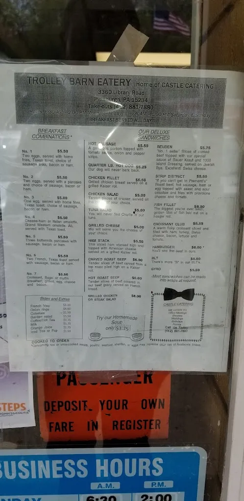 Menu_Trolley Barn Eatery_Pittsburgh, PA_image_old_2