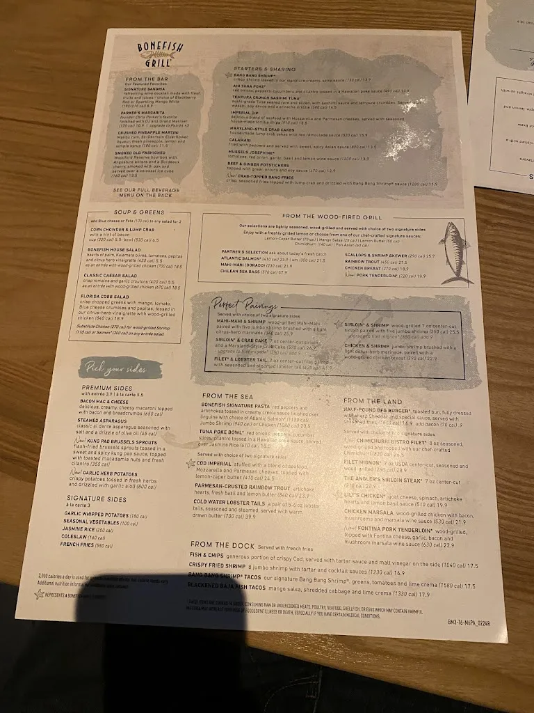 Menu_Bonefish Grill_Upper St. Clair, PA_image_old_1