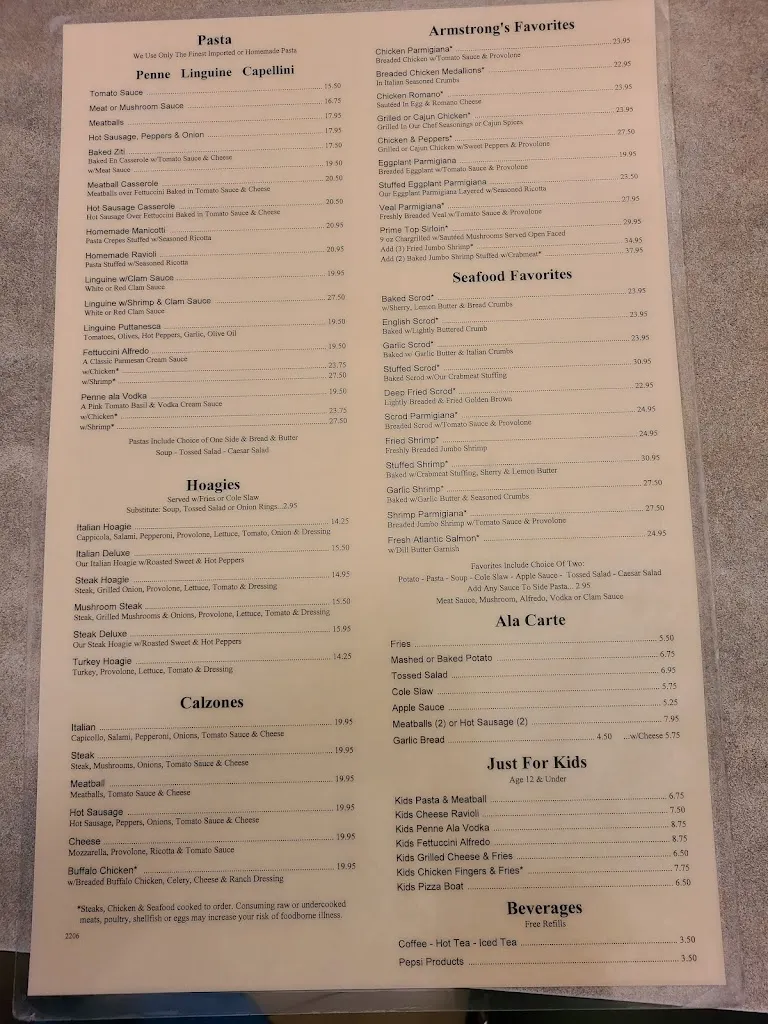 Armstrong's_Pittsburgh, PA_menu_imagen_2