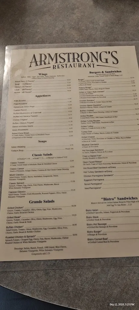 Armstrong's_Pittsburgh, PA_menu_imagen_3
