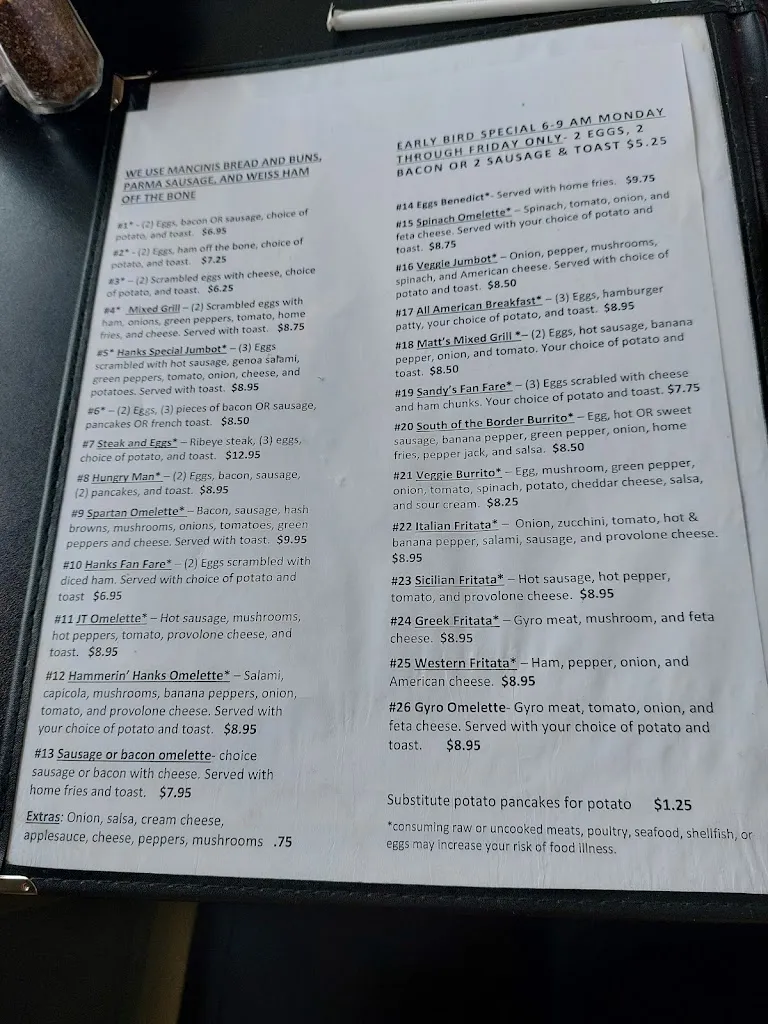 Menu_JT Sam’s Diner_Brentwood, PA_image_old_2
