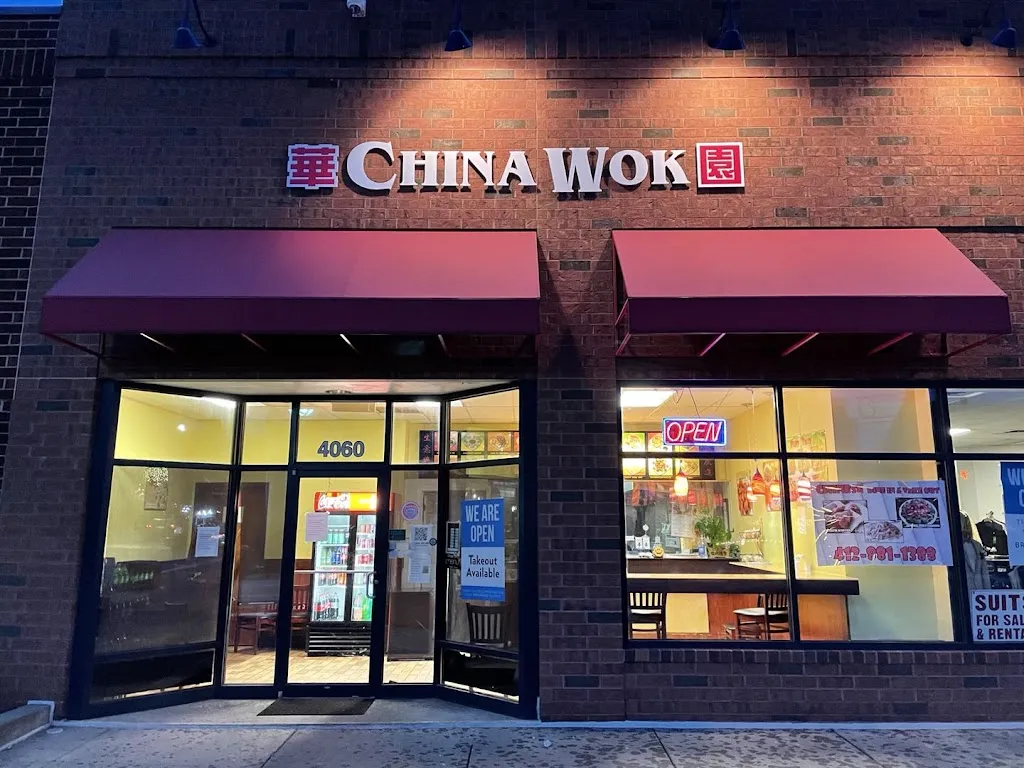 China Wok restaurante en Pittsburgh, PA
