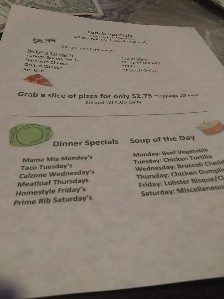Menu_The Garden Restaurant_Pittsburgh, PA_image_old_1