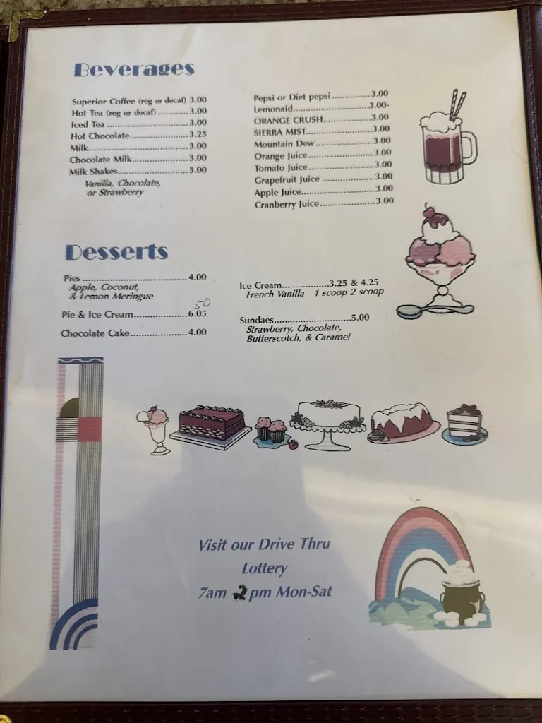 Menu_Frank & Shirley's Restaurant_Pittsburgh, PA_image_old_2