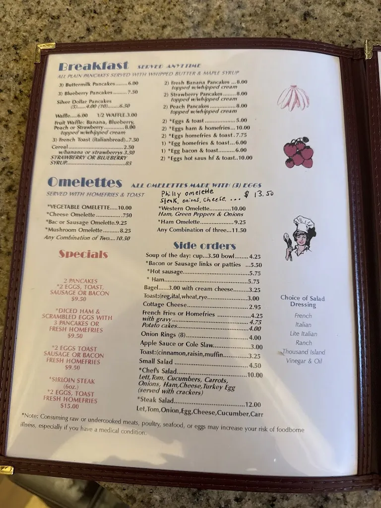 Menu_Frank & Shirley's Restaurant_Pittsburgh, PA_image_old_3