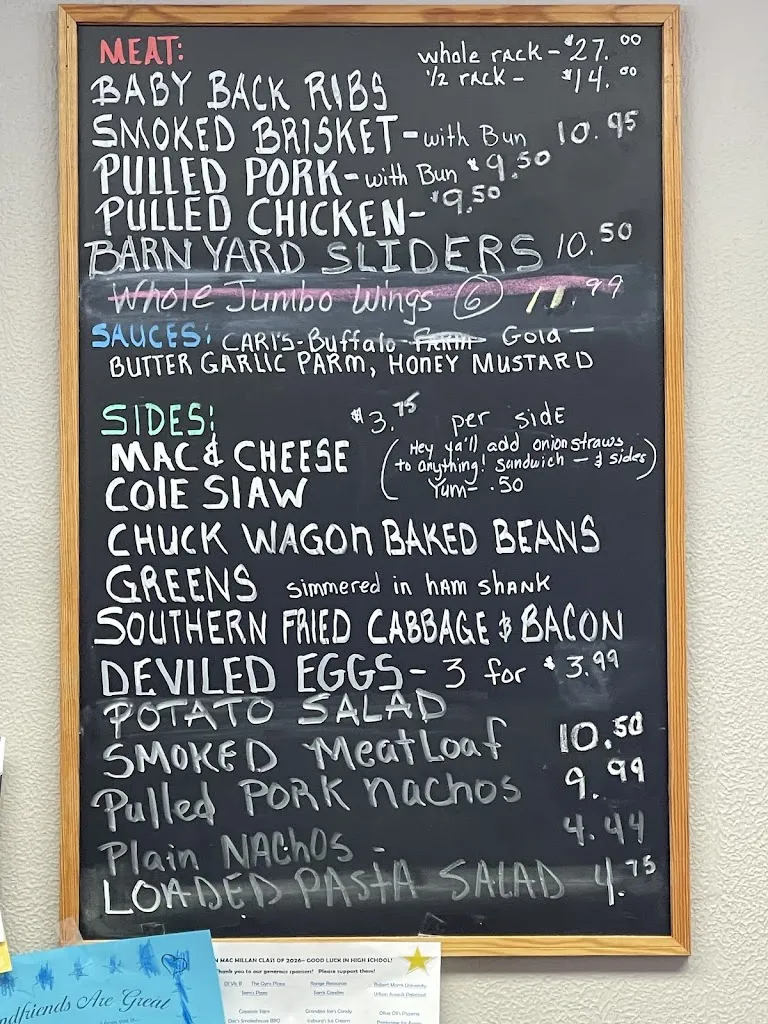 Menu_Doc's Bar-B-Q and Smokehouse_Cecil, PA_image_old_1