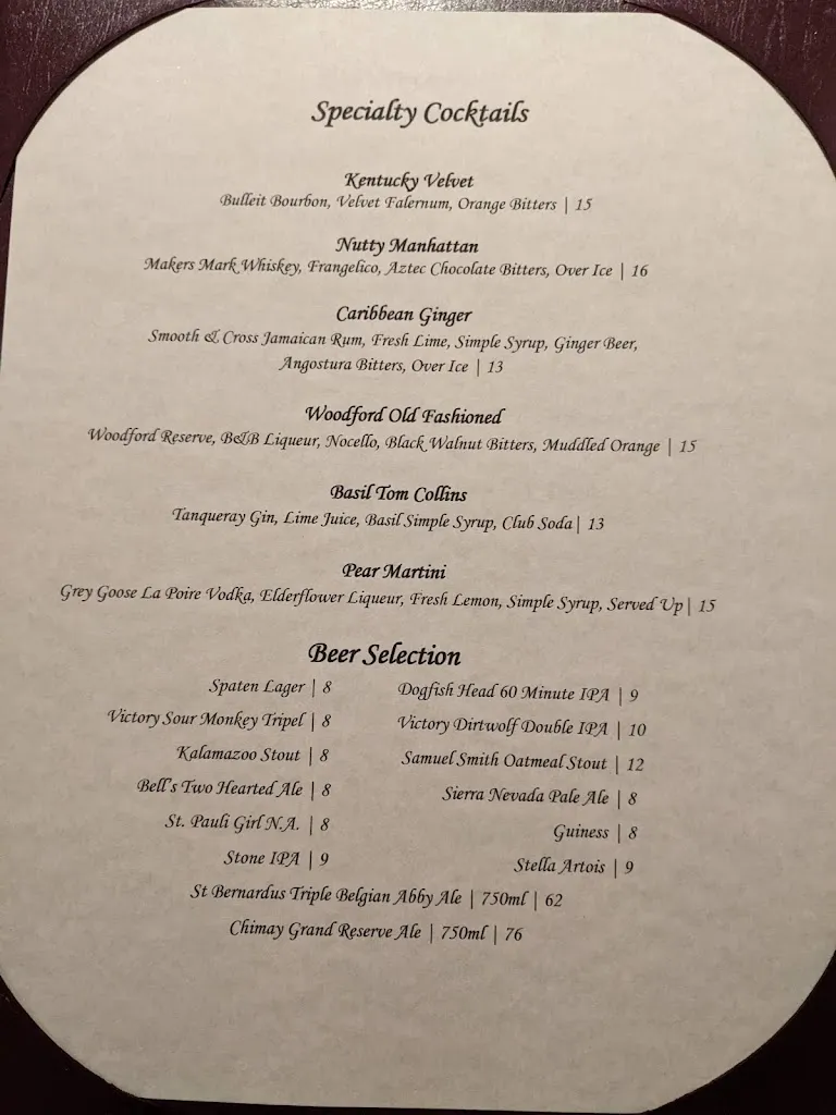 Menu_Grace Restaurant_State College, PA_image_old_3