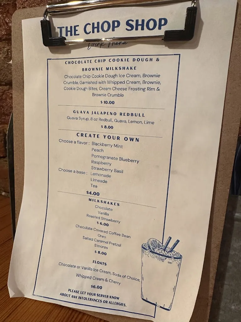 Menu_Chop Shop_Butler, PA_image_old_1
