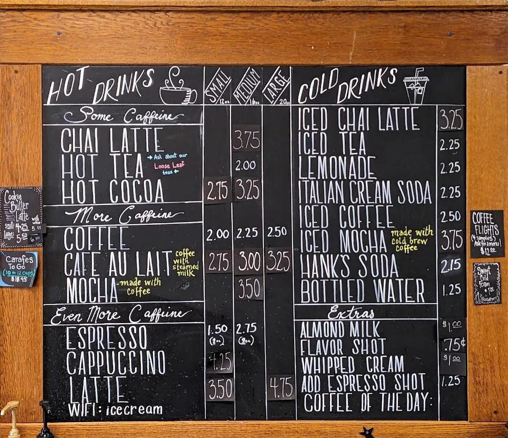 Menu_Cream 'n Sugar_Coudersport, PA_image_old_3