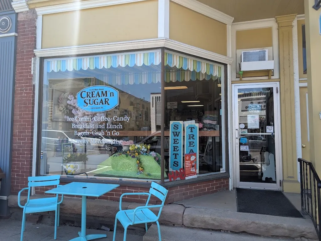 Cream 'n Sugar restaurante en Coudersport, PA