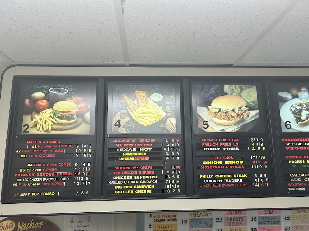 Menu_Gary's Putter Golf & Jiffy Pup Restaurant_Coudersport, PA_image_old_3