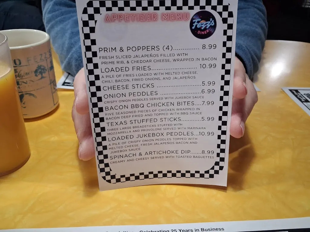 Fezz's Diner restaurante en 9 Ice Mine Rd, Coudersport
