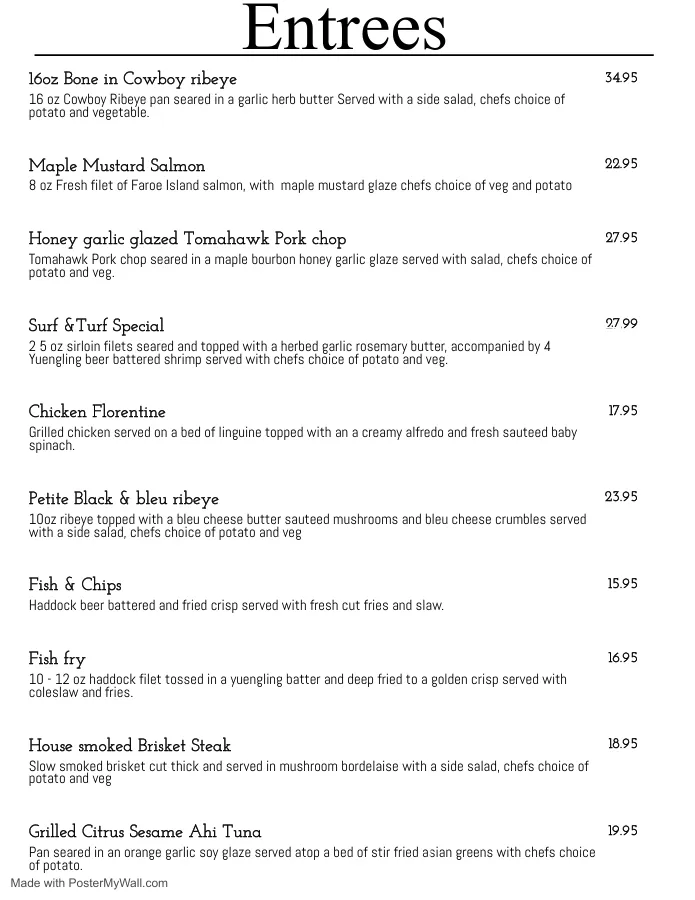 Menu_Hotel Crittenden_Coudersport, PA_image_old_1
