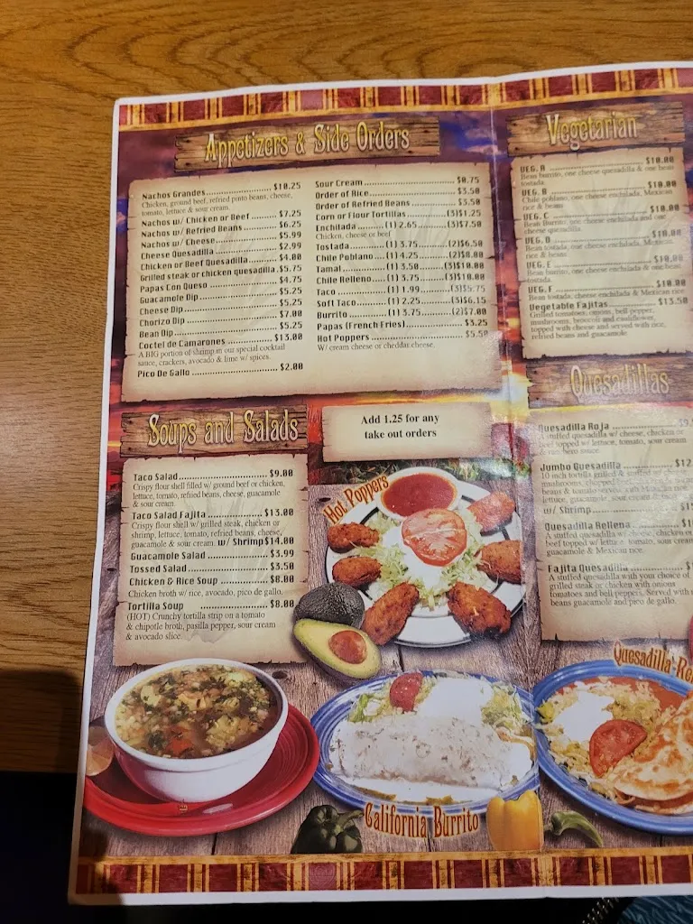 Menu_Picante Mexican Grille_Delmont, PA_image_old_3