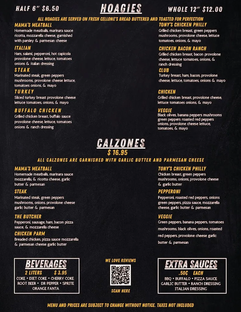 Menu_Real Good Pizza_Delmont, PA_image_old_2