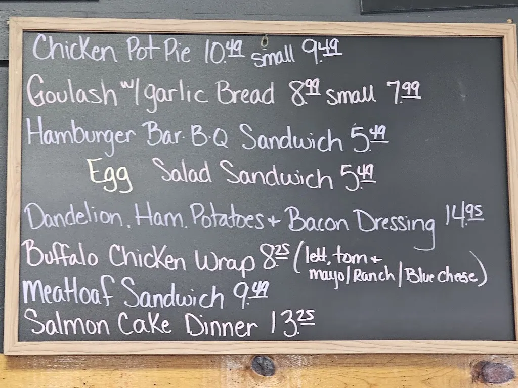 Menu_The Old Farmer's Table_Turbotville, PA_image_old_1
