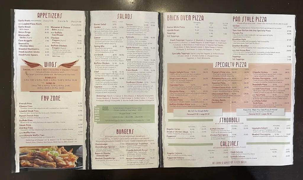 Menu_Tosco Pizza & Italian Restaurant_Eagleville, PA_image_old_2