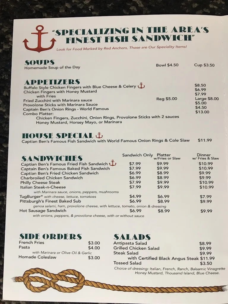 Menu_Tugboat’s_East Pittsburgh, PA_image_old_2