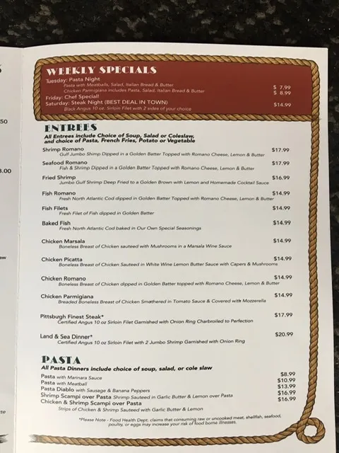 Menu_Tugboat’s_East Pittsburgh, PA_image_old_3