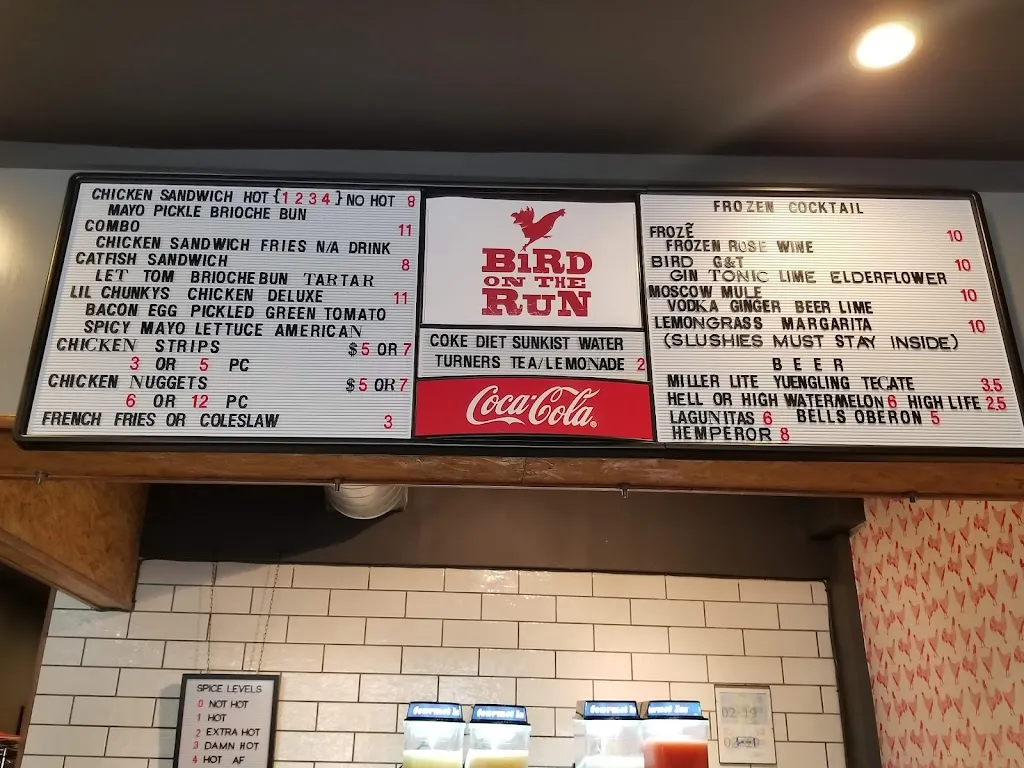 Menu_Bird On The Run_Pittsburgh, PA_image_old_3