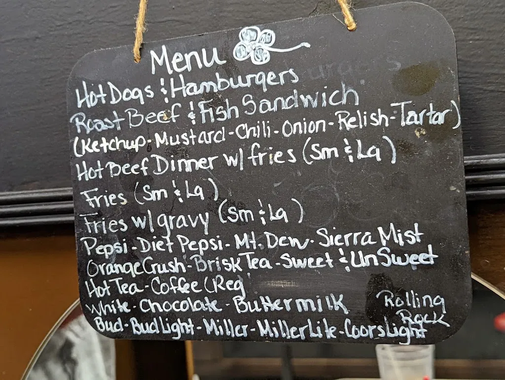 Menu_Shorty's Lunch_Washington, PA_image_old_3