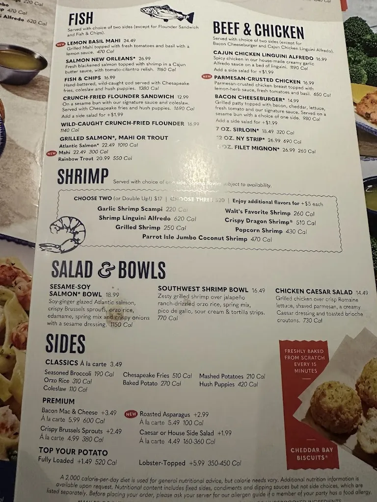 Menu_Red Lobster_Washington, PA_image_old_2