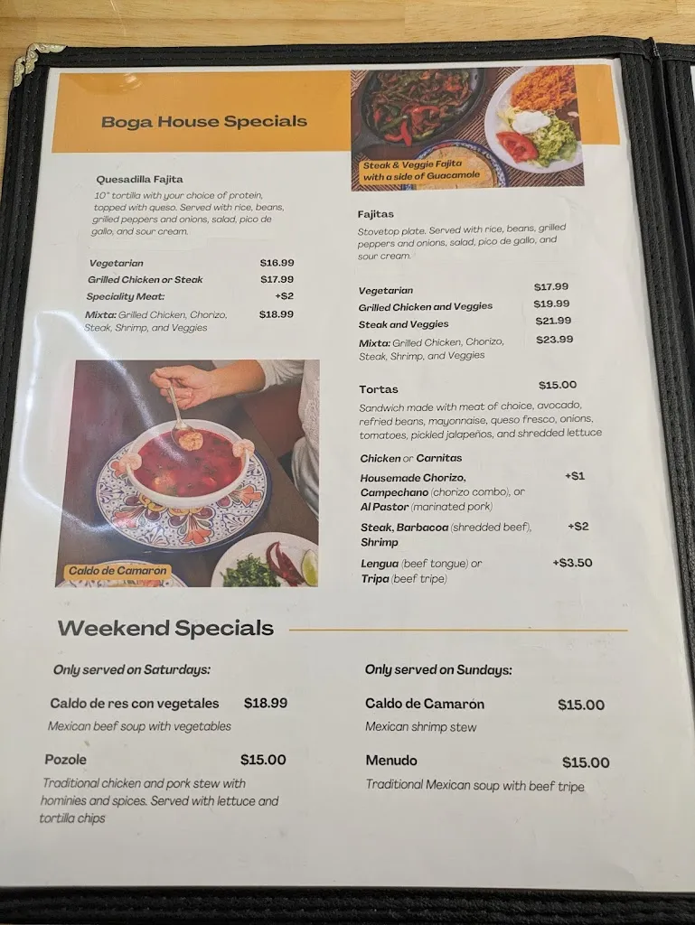 Menu_Boga Taco_Washington, PA_image_old_2